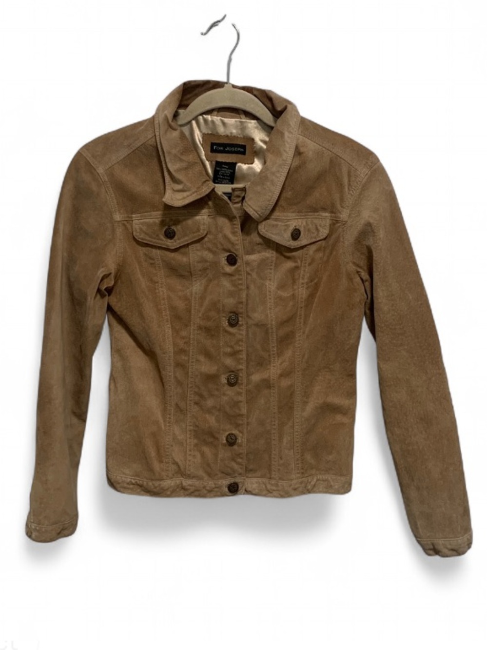 Y2K For Joseph Brown Suede Button-Front Jacket